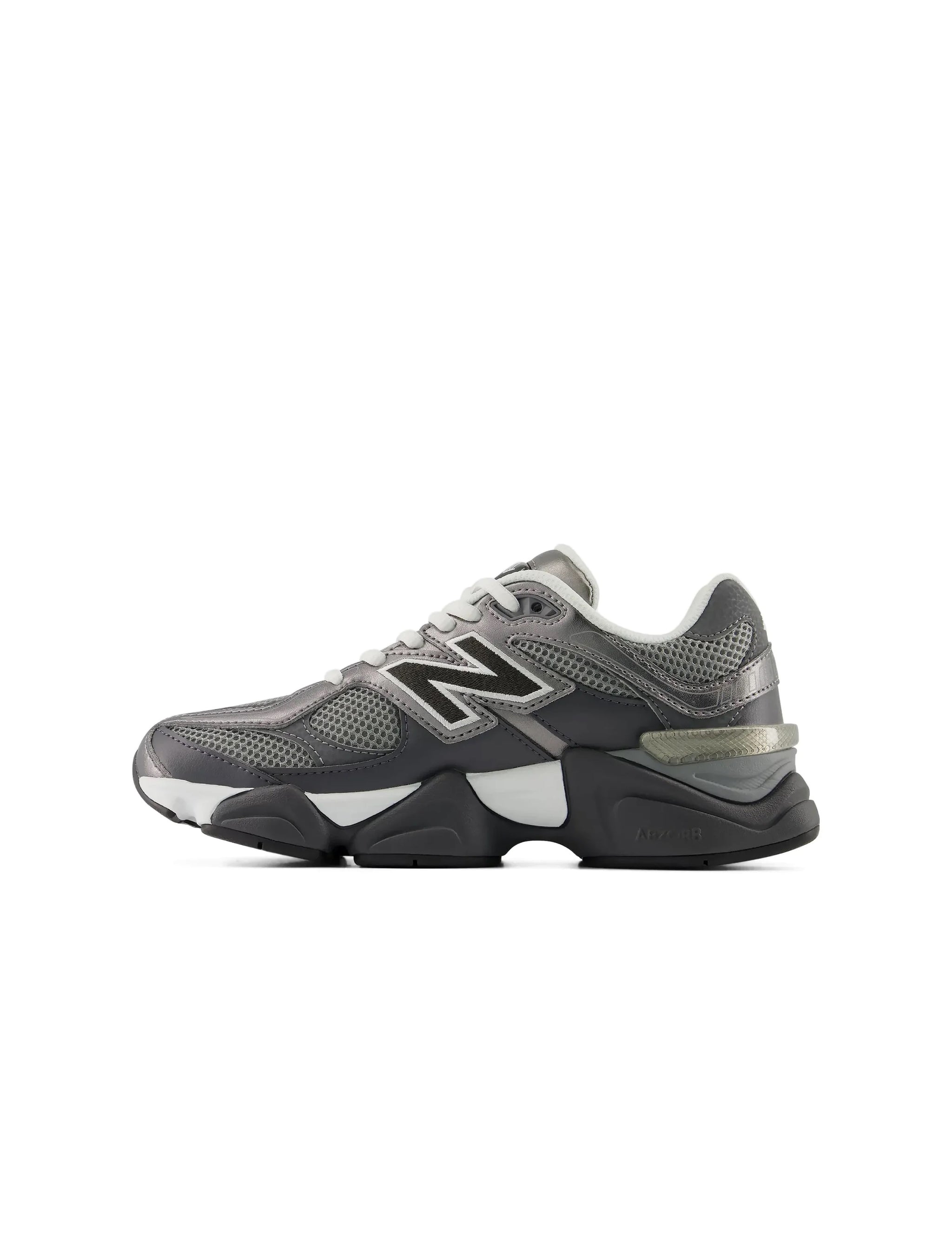 New Balance Big Kids 9060 Lace - Grey/Black