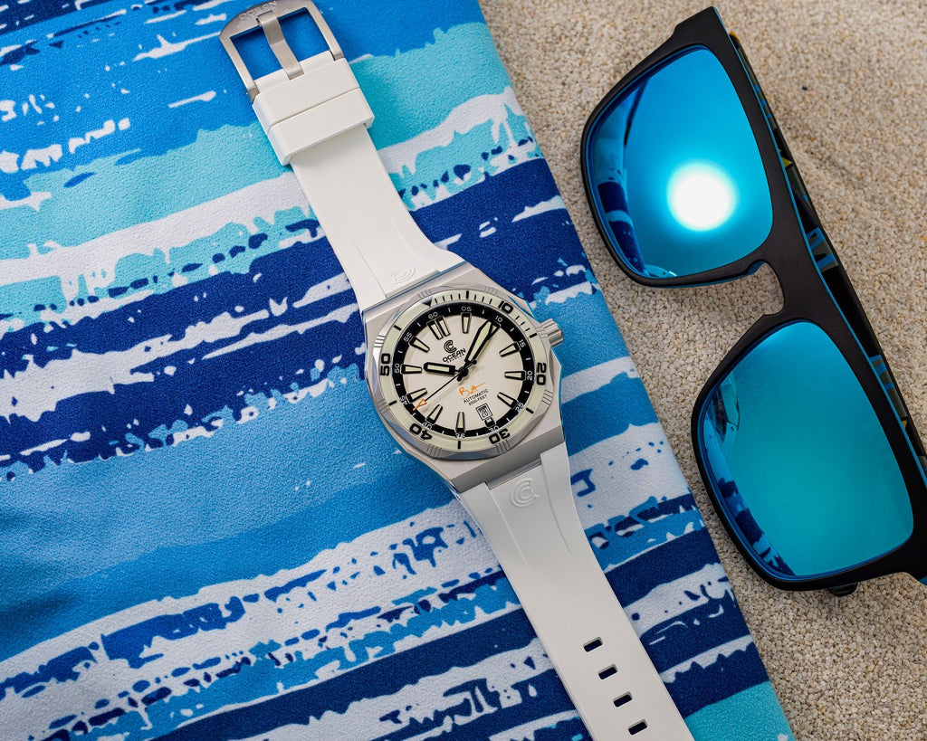 Ocean Crawler Bolt - LumeWave Edition - White - Integrated bracelet Included!