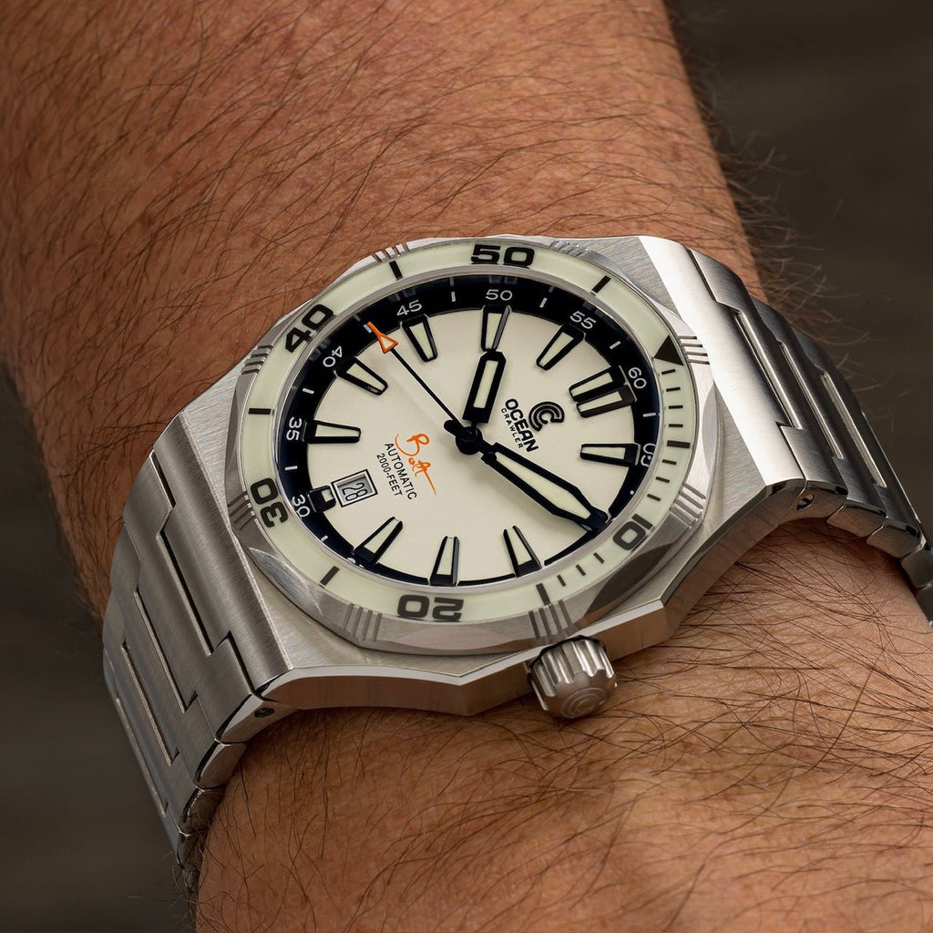 Ocean Crawler Bolt - LumeWave Edition - White - Integrated bracelet Included!