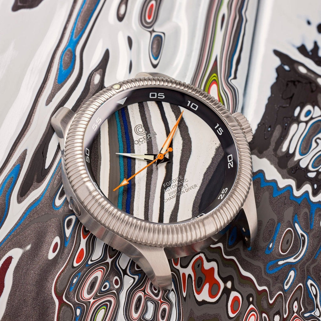 Ocean Crawler Champion Diver - Fordite - Type C