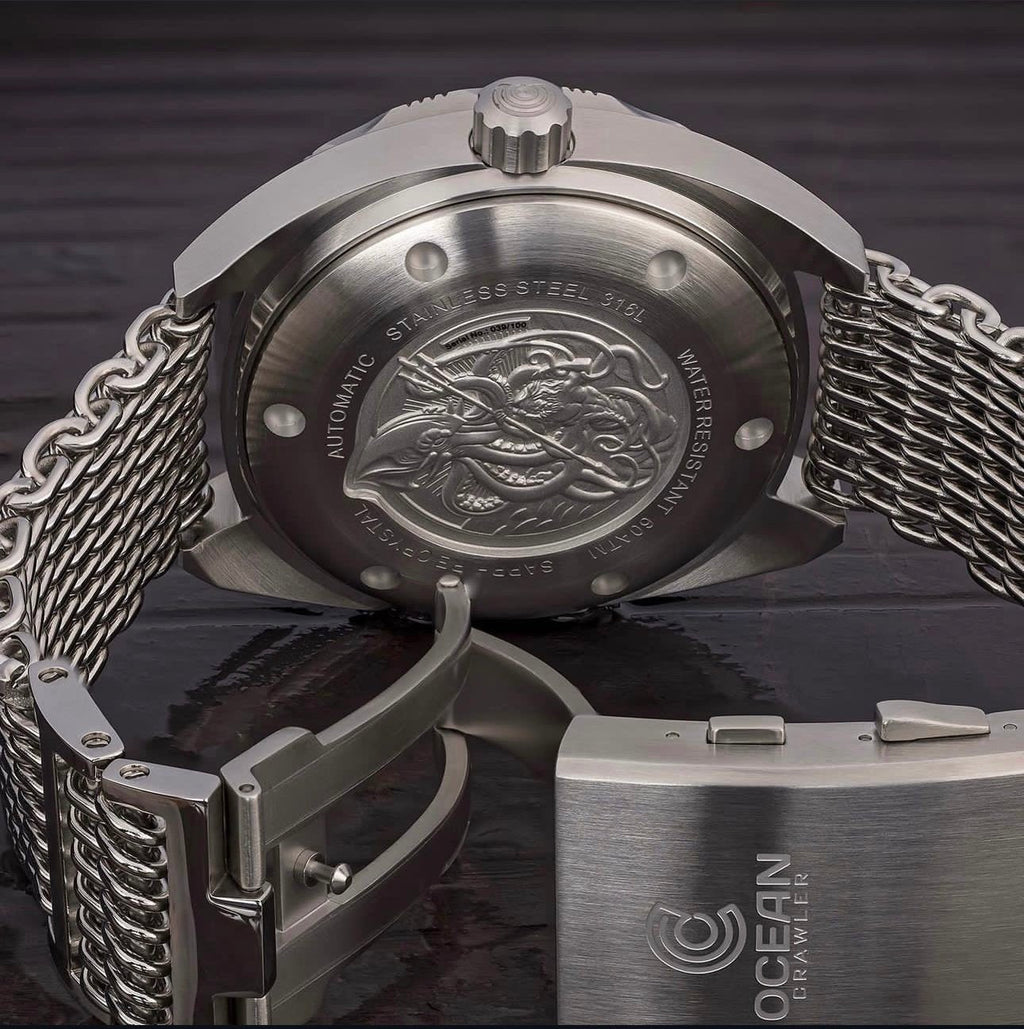Core Diver - Black Mother of Pearl - Carbon Fiber Bezel - Final Batch!