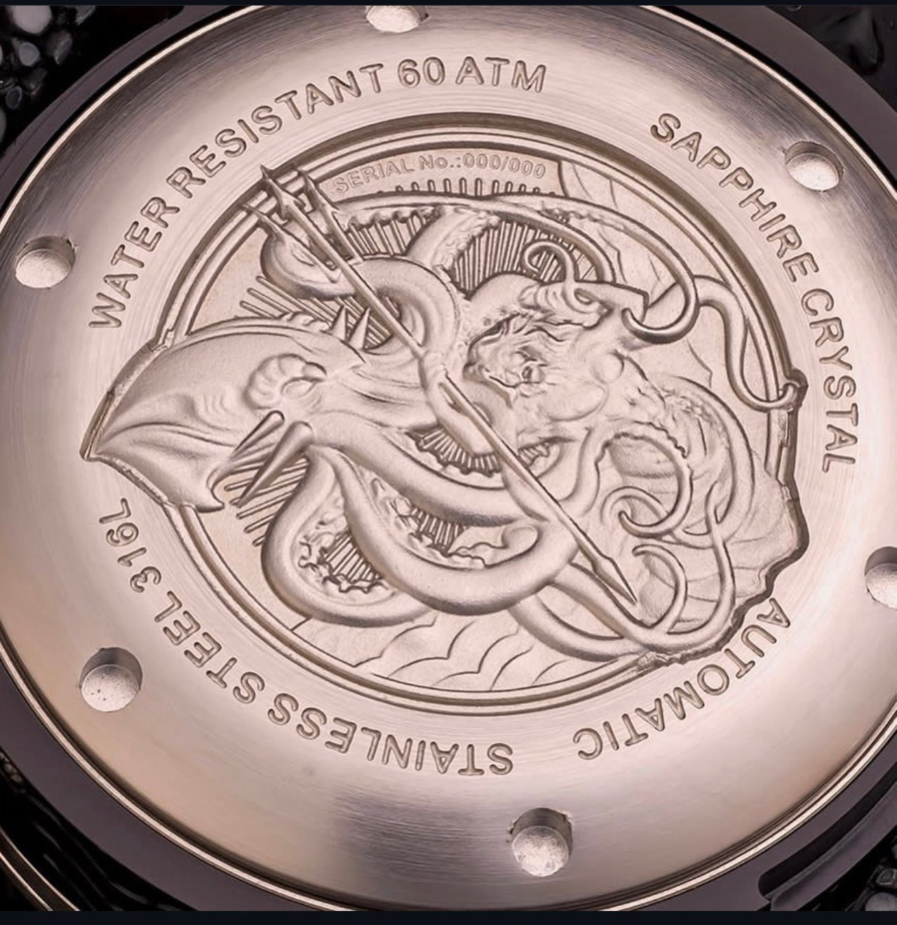 Core Diver - Damascus Steel - 2 Straps Included!