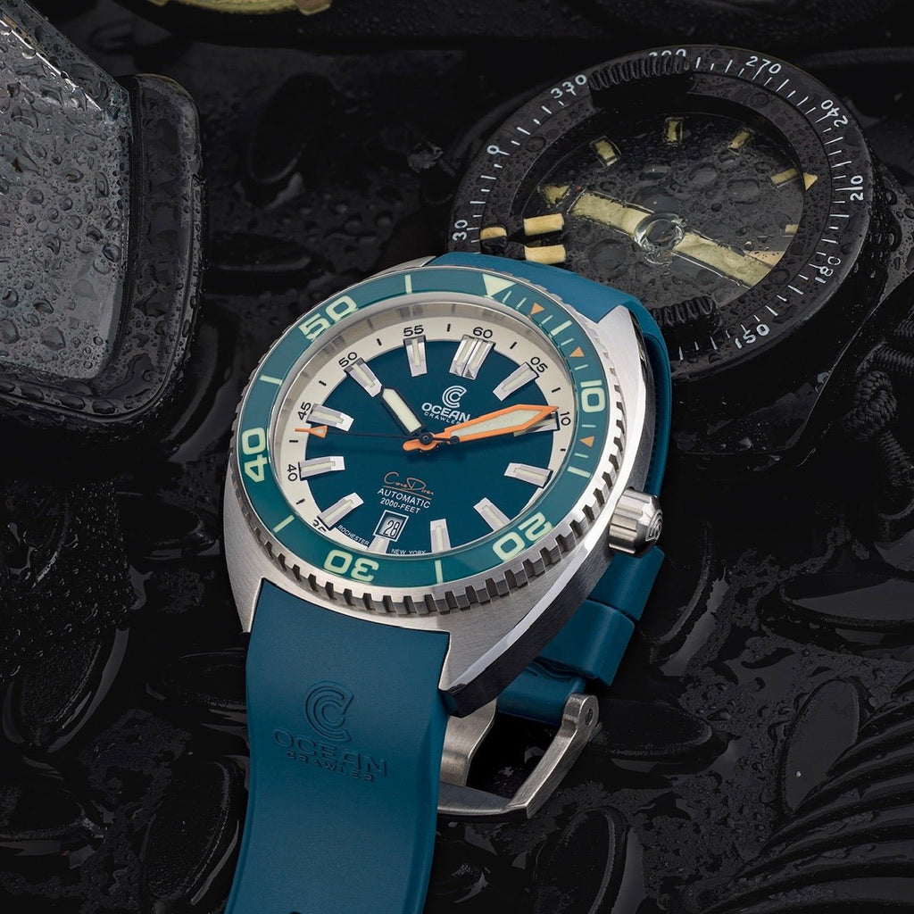 Core Diver - Spring Time - Turtle Blue - 2 Straps Included!