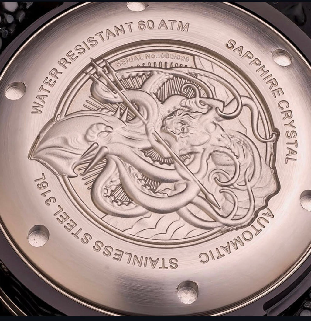 Core Diver - White Mother of Pearl - Carbon Fiber Bezel - Final Batch!