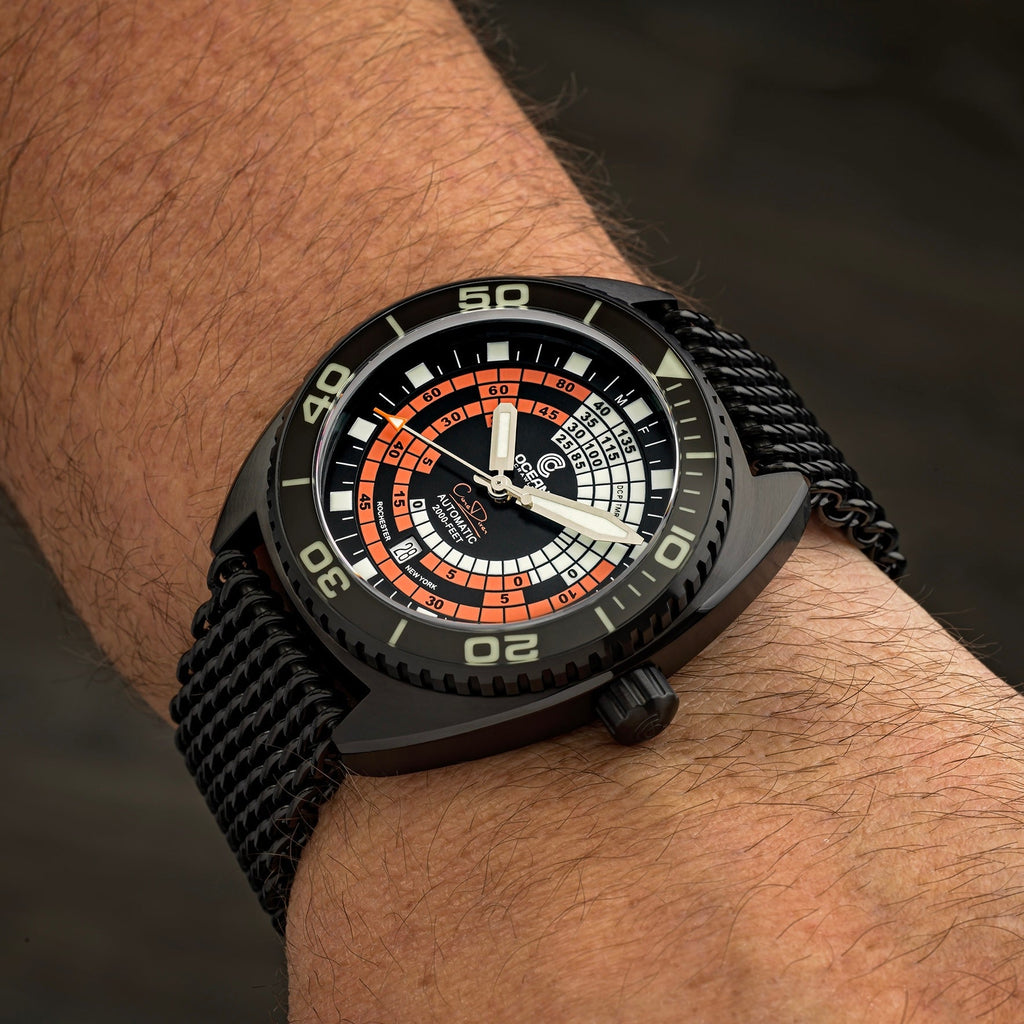 Ocean Crawler Decompression Timer - Black - DLC - Core Diver