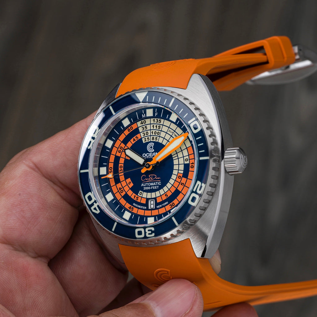 Ocean Crawler Decompression Timer - Blue - Core Diver